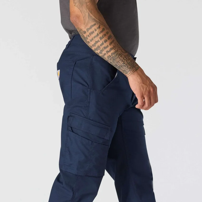 Relaxed Straight Force Ripstop-cargobukser – Arbejdsbukser