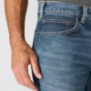 Relaxed Straight Rugged Flex-arbejdsjeans til mænd