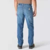 Relaxed Straight Rugged Flex-arbejdsjeans til mænd