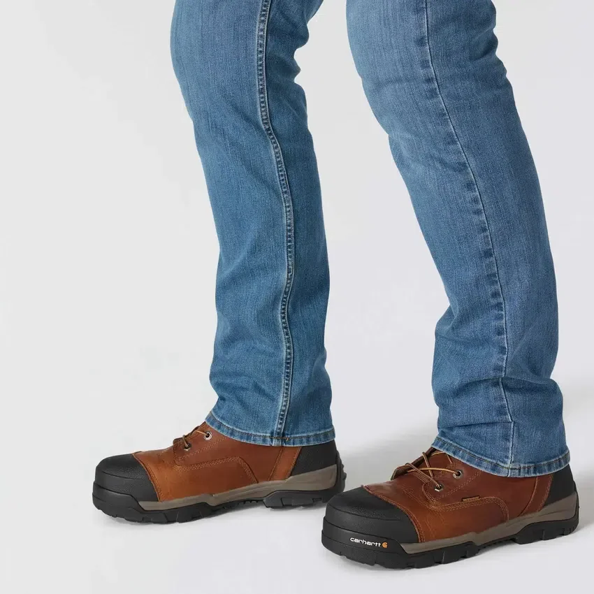 Relaxed Straight Rugged Flex-arbejdsjeans til mænd