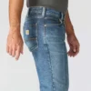 Relaxed Straight Rugged Flex-arbejdsjeans til mænd