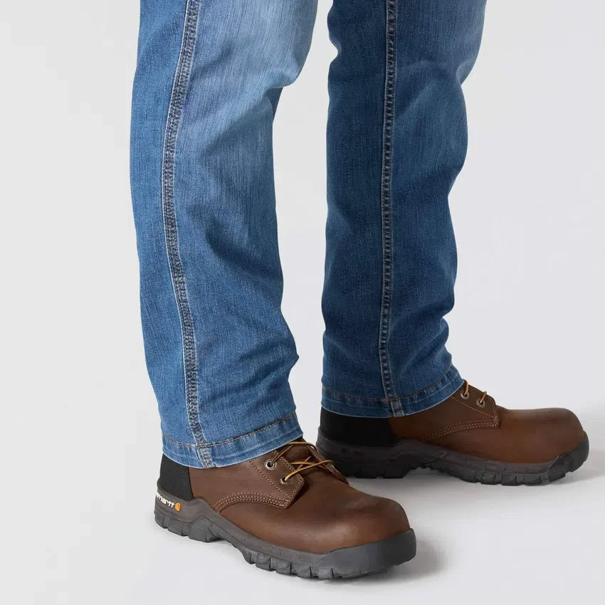 Relaxed Straight Rugged Flex-arbejdsjeans til mænd