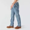 Relaxed Straight Rugged Flex-arbejdsjeans til mænd