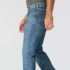 Relaxed Straight Rugged Flex-arbejdsjeans til mænd