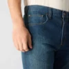 Relaxed Straight Rugged Flex-arbejdsjeans til mænd