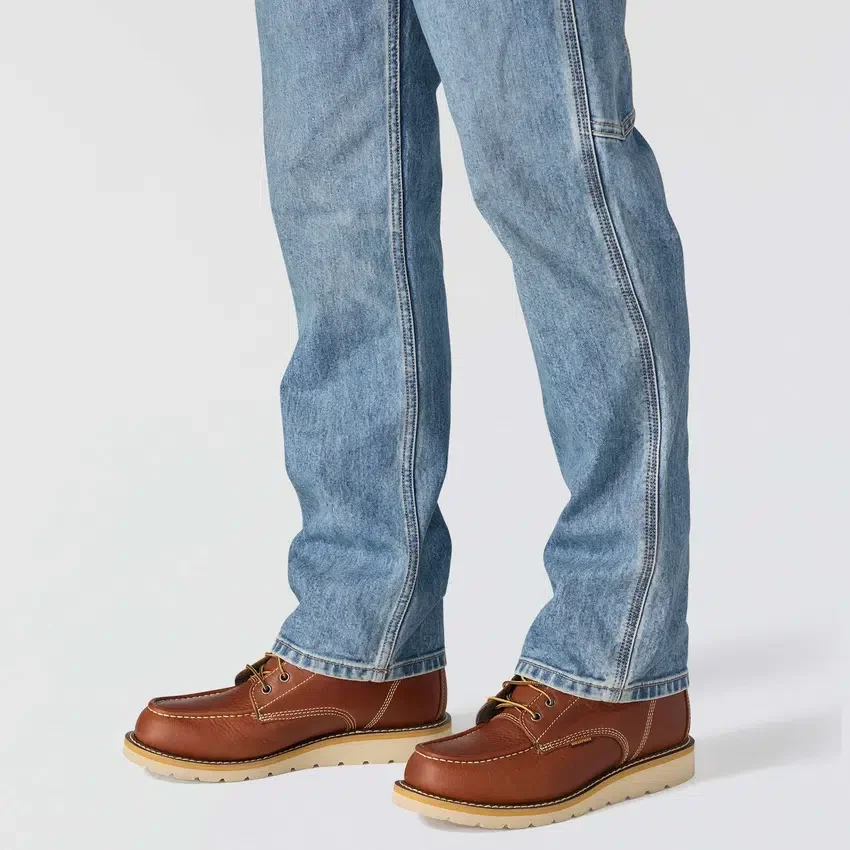 Relaxed Straight Rugged Flex-arbejdsjeans til mænd
