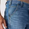 Relaxed Straight Rugged Flex-arbejdsjeans til mænd