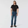 Relaxed Straight Rugged Flex-arbejdsjeans til mænd