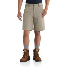 Rigby-canvas-shorts i afslappet pasform, 10" – arbejdsshorts