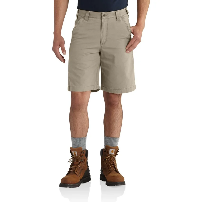 Rigby-canvas-shorts i afslappet pasform, 10" – arbejdsshorts