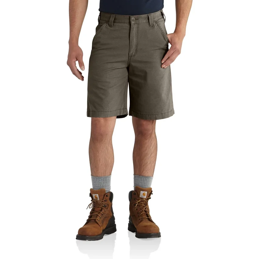 Rigby-canvas-shorts i afslappet pasform, 10" – arbejdsshorts