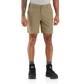 Rigby-canvas-shorts i afslappet pasform, 8" – Arbejdsshorts