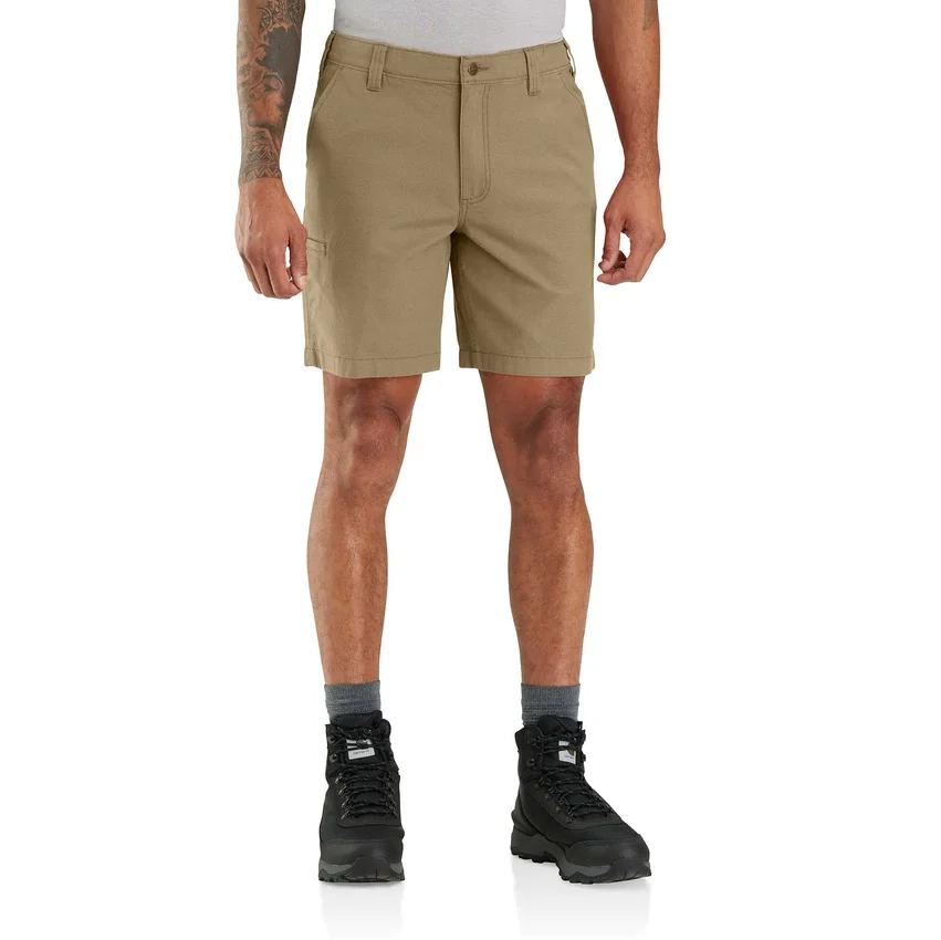 Rigby-canvas-shorts i afslappet pasform, 8" – Arbejdsshorts
