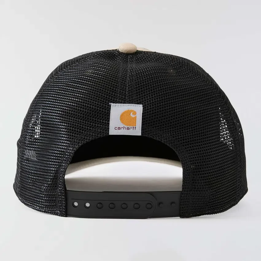 Ripstop-trucker-kasket med camouflagemønster og netbagside