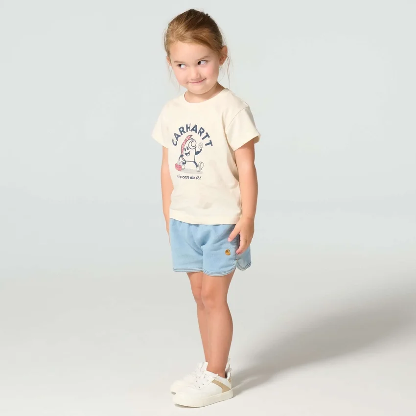 Rosie T-shirt med korte løse ærmer til piger (børn/småbørn/unge)