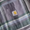 Rugged Flex™ afslappet pasform, mellemkraftig flannel, skjorte med lange ærmer og terner