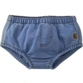 Rugged Flex-bleovertræk i denim med elastisk linning til børn (baby)