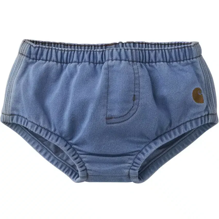 Rugged Flex-bleovertræk i denim med elastisk linning til børn (baby)