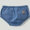 Rugged Flex-bleovertræk i denim med elastisk linning til børn (baby)