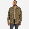 Rugged Flex®-canvas-skjorte i afslappet pasform med fleecefor og camouflagemønster