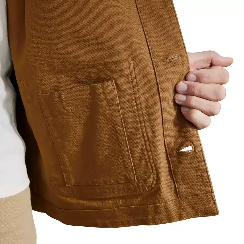 Rugged Flex-Chore Coat til mænd i løs pasform af strækbar bomuldsduck