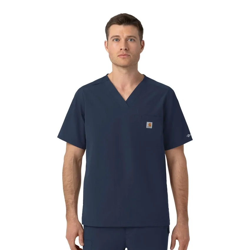 Rugged Flex Fld Ripstop-kittelbluse med V-hals