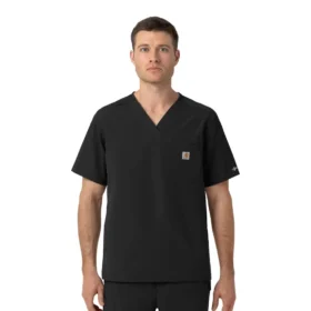 Rugged Flex Fld Ripstop-kittelbluse med V-hals