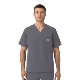 Rugged Flex Fld Ripstop-kittelbluse med V-hals