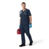 Rugged Flex Fld Ripstop-kittelbluse med V-hals