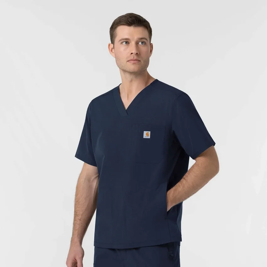 Rugged Flex Fld Ripstop-kittelbluse med V-hals