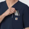 Rugged Flex Fld Ripstop-kittelbluse med V-hals