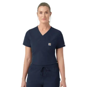 Rugged Flex Fld Tuck-In-scrubbluse til kvinder