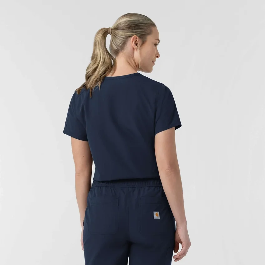 Rugged Flex Fld Tuck-In-scrubbluse til kvinder