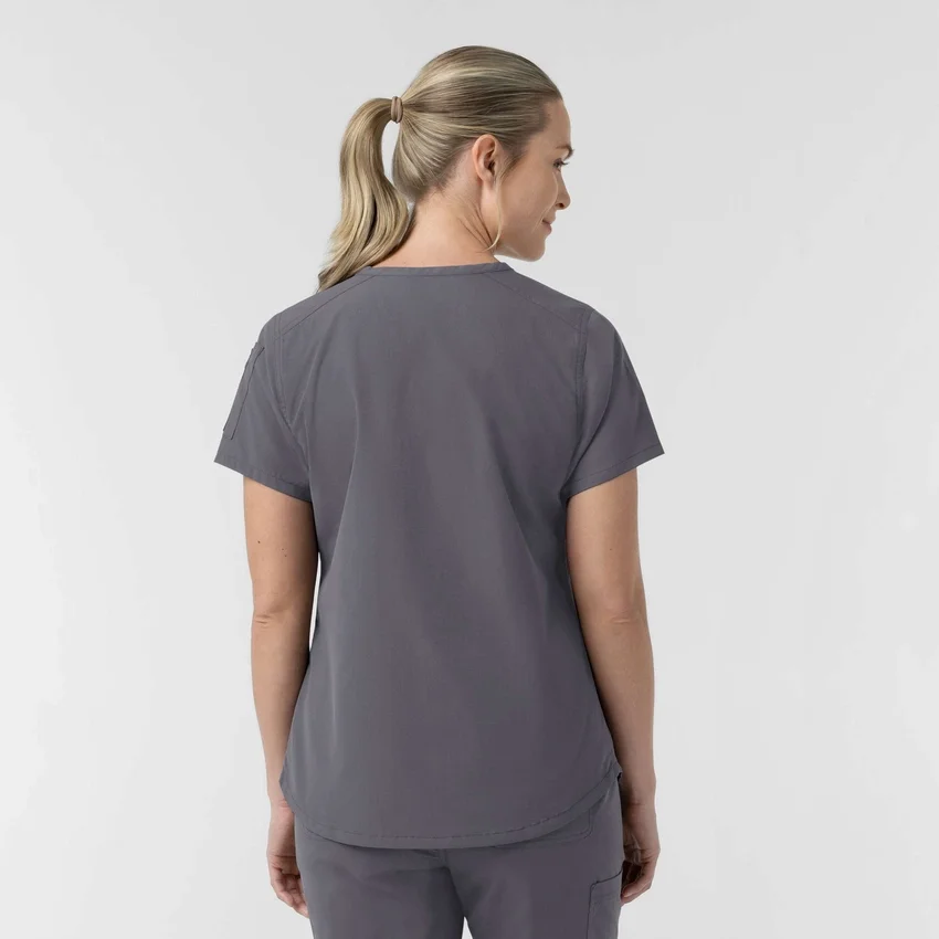 Rugged Flex Fld Tuck-In-scrubbluse til kvinder