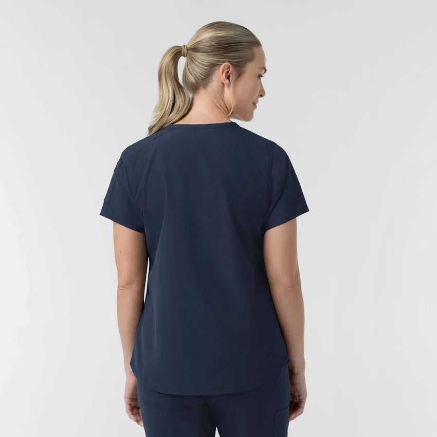 Rugged Flex Fld Tuck-In-scrubbluse til kvinder