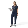 Rugged Flex Fld Tuck-In-scrubbluse til kvinder