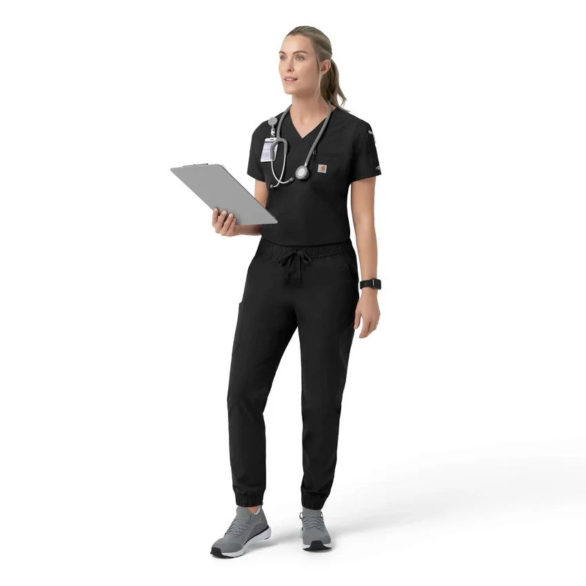 Rugged Flex Fld Tuck-In-scrubbluse til kvinder