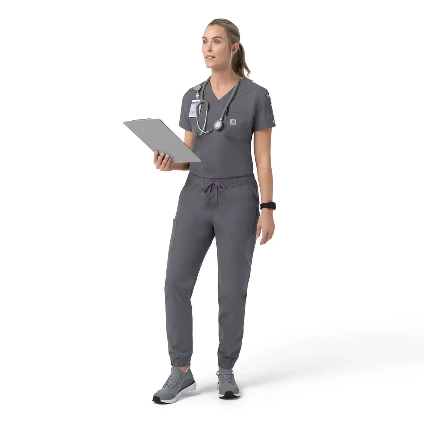 Rugged Flex Fld Tuck-In-scrubbluse til kvinder
