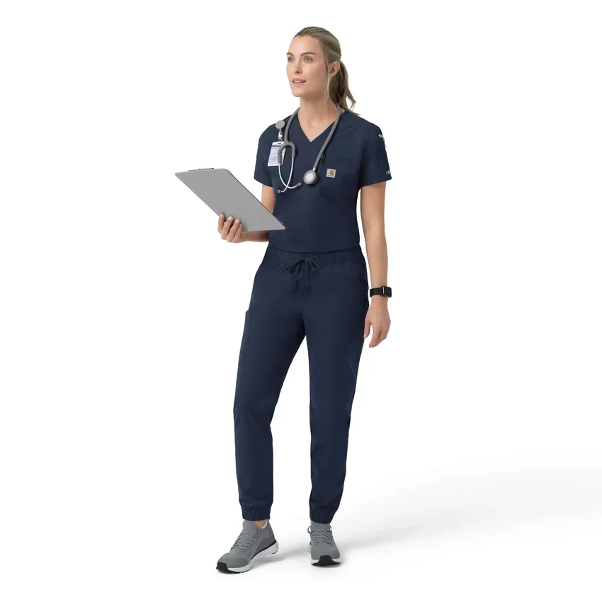 Rugged Flex Fld Tuck-In-scrubbluse til kvinder