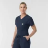 Rugged Flex Fld Tuck-In-scrubbluse til kvinder