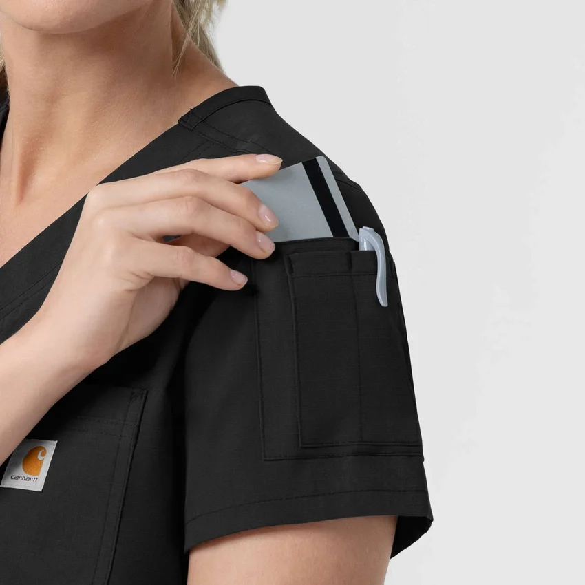 Rugged Flex Fld Tuck-In-scrubbluse til kvinder