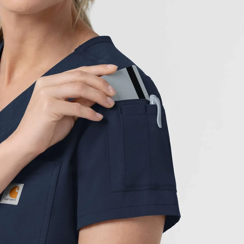 Rugged Flex Fld Tuck-In-scrubbluse til kvinder