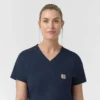 Rugged Flex Fld Tuck-In-scrubbluse til kvinder