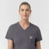 Rugged Flex Fld Tuck-In-scrubbluse til kvinder