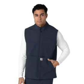 Rugged Flex® herre-vest i lamineret fleece