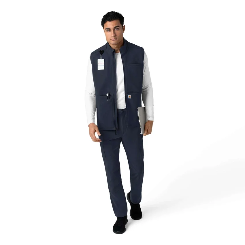 Rugged Flex® herre-vest i lamineret fleece
