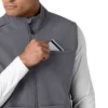 Rugged Flex® herre-vest i lamineret fleece
