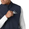 Rugged Flex® herre-vest i lamineret fleece