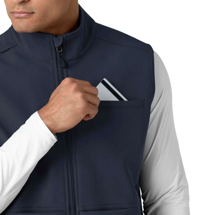Rugged Flex® herre-vest i lamineret fleece