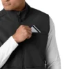 Rugged Flex® herre-vest i lamineret fleece